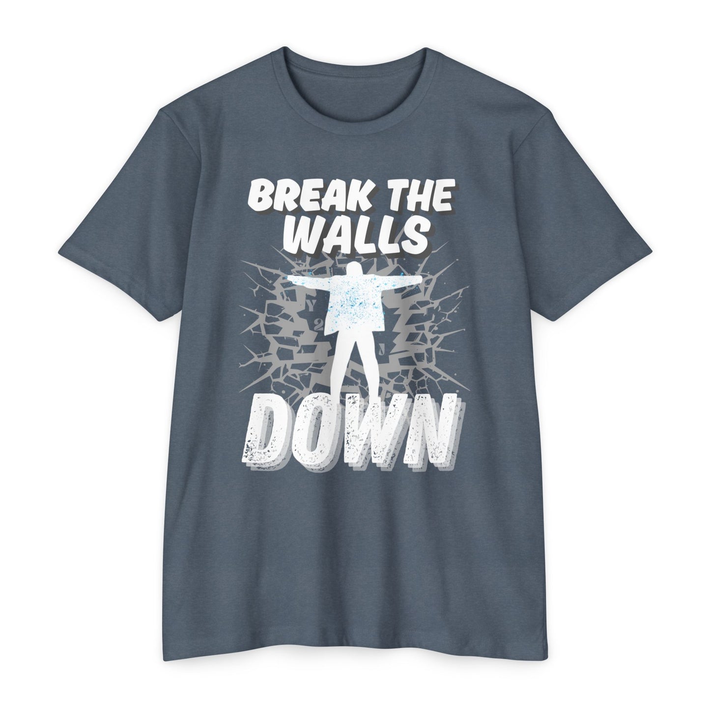 Chris Jericho 'Break The Walls Down' T-Shirt - Light-Up Jacket Inspired Wrestling Tee