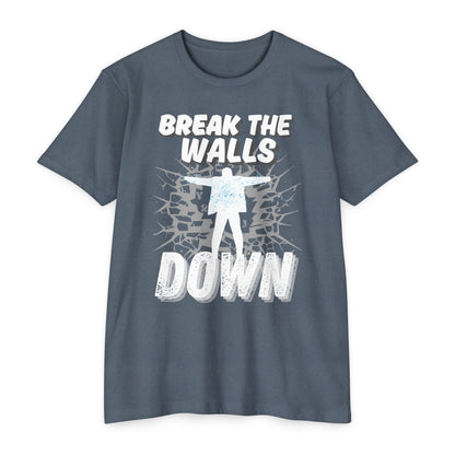 Chris Jericho 'Break The Walls Down' T-Shirt - Light-Up Jacket Inspired Wrestling Tee