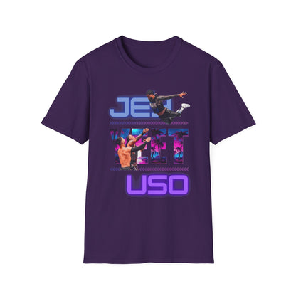 Jey Uso "YEET" Splash T-Shirt - High-Flying WWE Action Tee