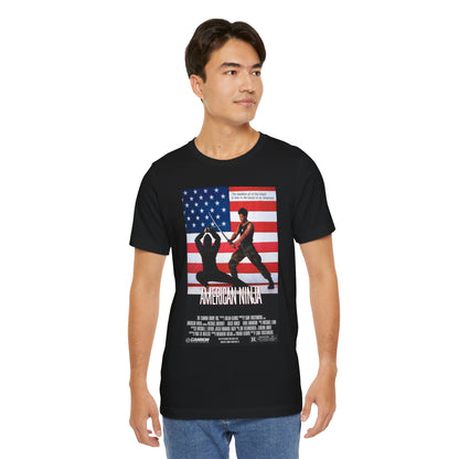 American Ninja Tee – Cannon Films 80s Retro Martial Arts Action Tribute T-Shirt