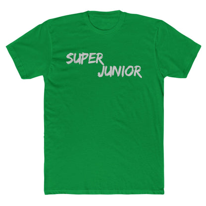 Super Junior Tribute T-Shirt – K-Pop Legends Paint Splatter Logo Tee | Silver Fan Design
