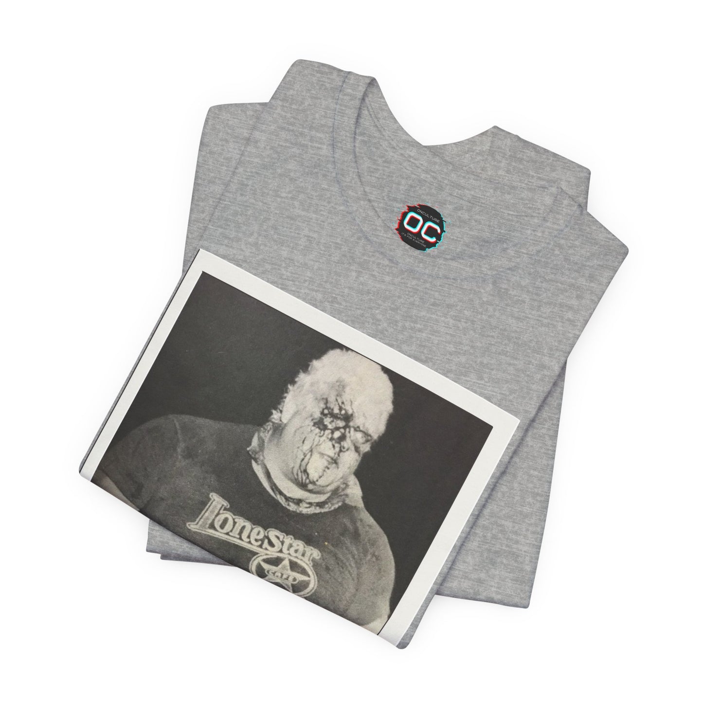 Rhodes vs Graham in 1978 at MSG Tee | Vintage Pro Wrestling Polaroid Tribute T-Shirt