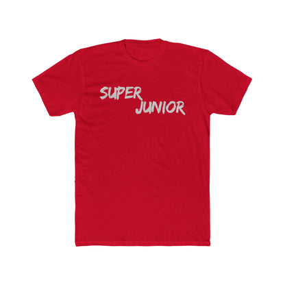 Super Junior Tribute T-Shirt – K-Pop Legends Paint Splatter Logo Tee | Silver Fan Design