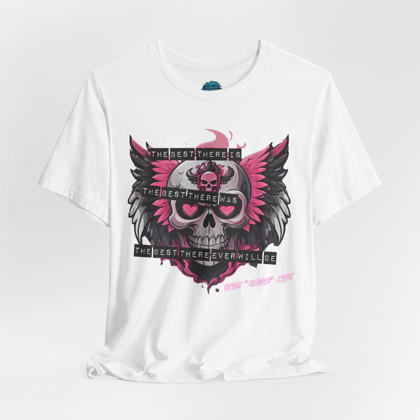 The Best Skull & Wings Logo Tee – Wrestling Legend Tribute T-Shirt