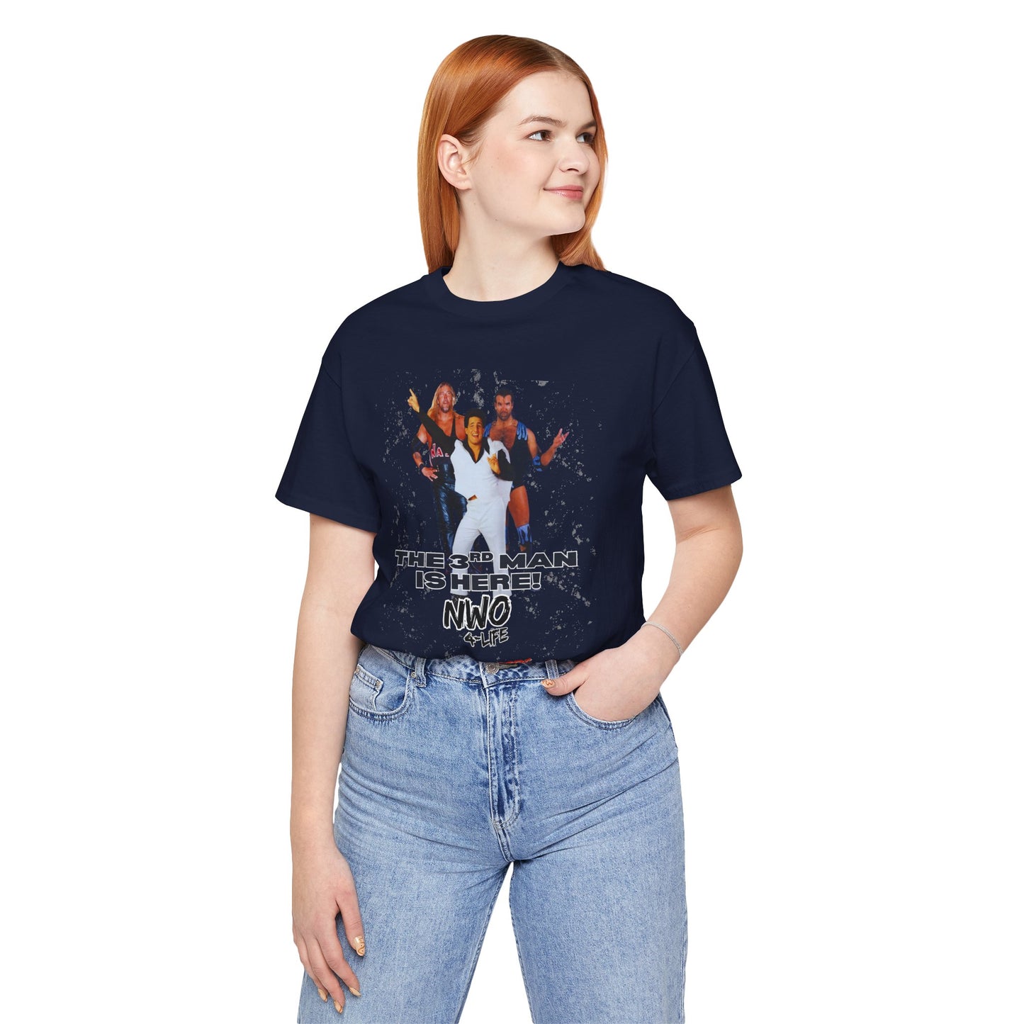 The Third Man Is Here Pro Wrestling Tee | Hall, Nash, and  Inferno Retro T-Shirt