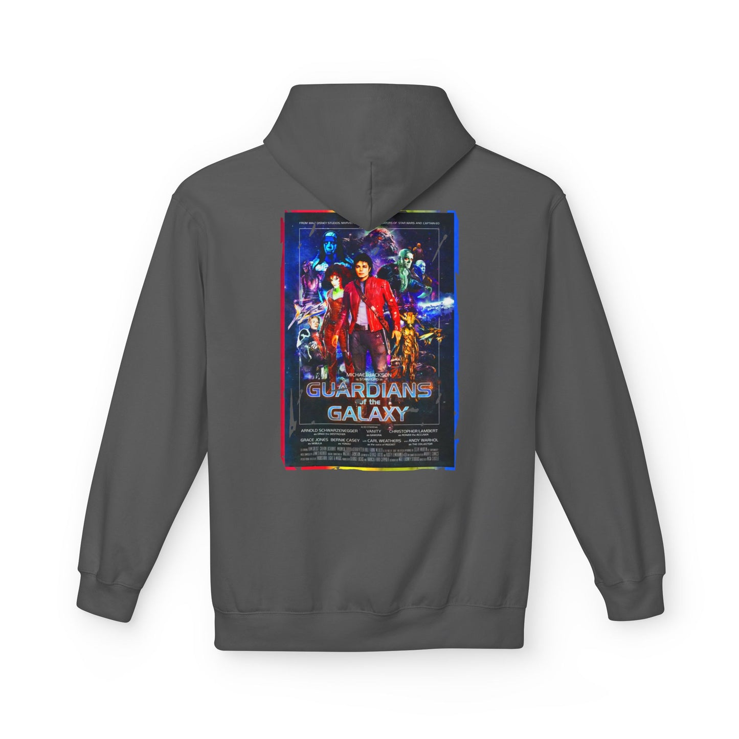 1980s Pop Idols as The Guardians of the Galaxy Unisex Fleece Hoodie - Soft and Stylish Sweatshirt for Movie Fans, Music Fans, 80s