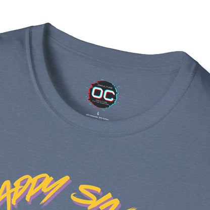 Retro "1977 Happy Single Cat Lady" Tee | Chill Vibe Graphic Shirt | Casual Vintage T-Shirt | For Cat Moms