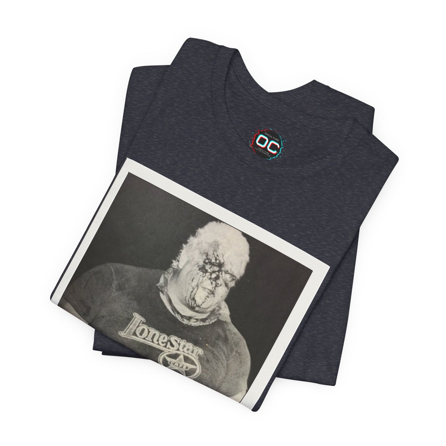 Rhodes vs Graham in 1978 at MSG Tee | Vintage Pro Wrestling Polaroid Tribute T-Shirt