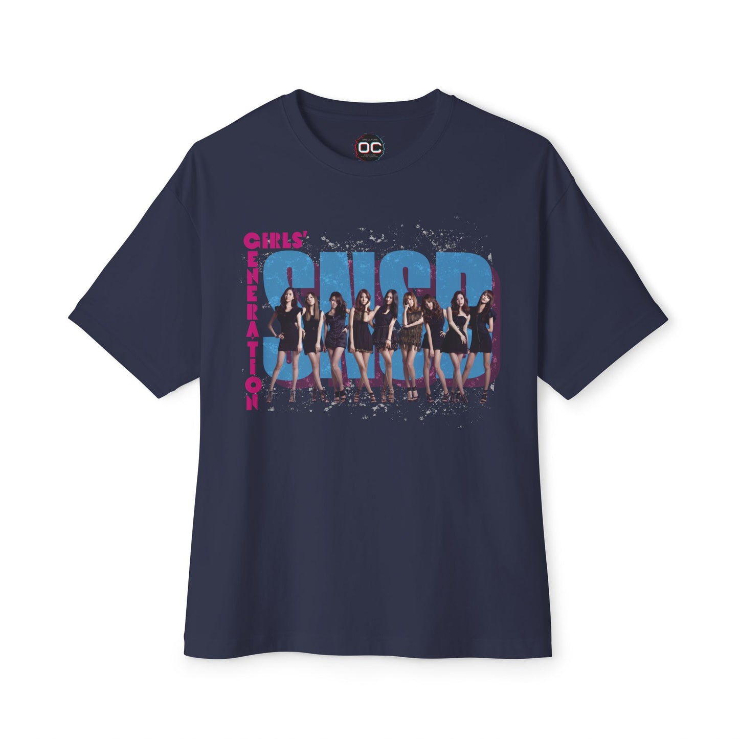 OG Girls Generation Oversized Boxy Tee | Legends of KPop Retro Fan T-Shirt
