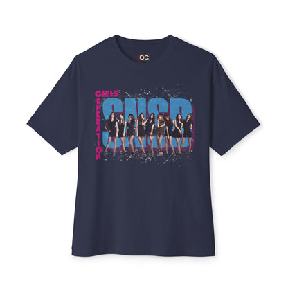 OG Girls Generation Oversized Boxy Tee | Legends of KPop Retro Fan T-Shirt
