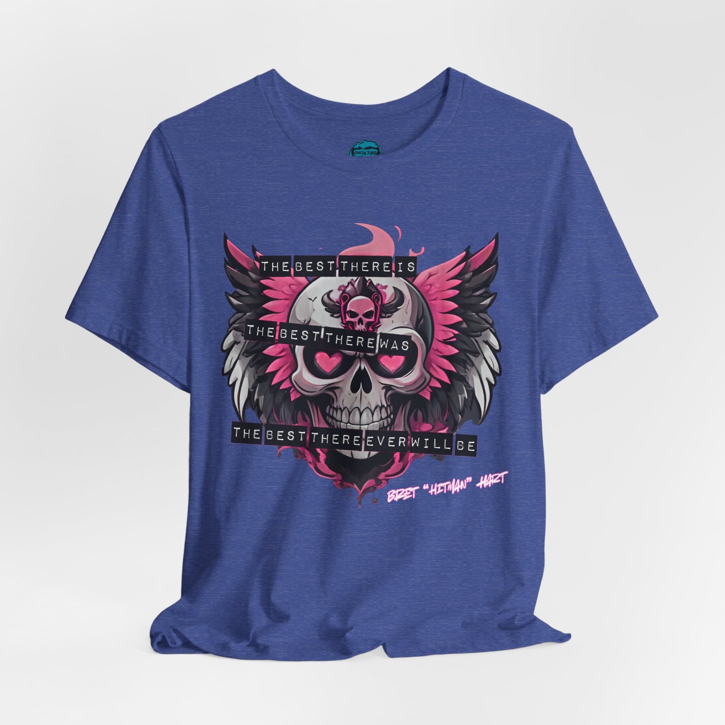 The Best Skull & Wings Logo Tee – Wrestling Legend Tribute T-Shirt