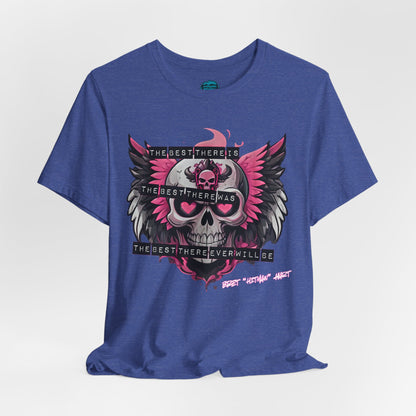 The Best Skull & Wings Logo Tee – Wrestling Legend Tribute T-Shirt