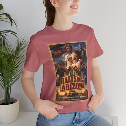 Raising Hell in Arizona Tee | Cult Comedy Movie Poster Tribute T-Shirt