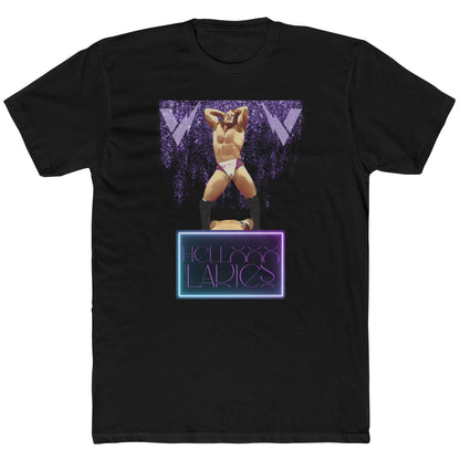 Val Venis "Hello Ladies" T-Shirt – WWF Attitude Era Tribute Tee | Gold Spark Shower + Signature Pose