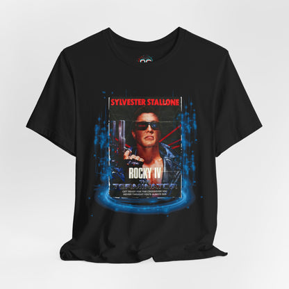 Rocky IV: The Terminator Tee – Ultimate 80s Action Mashup T-Shirt