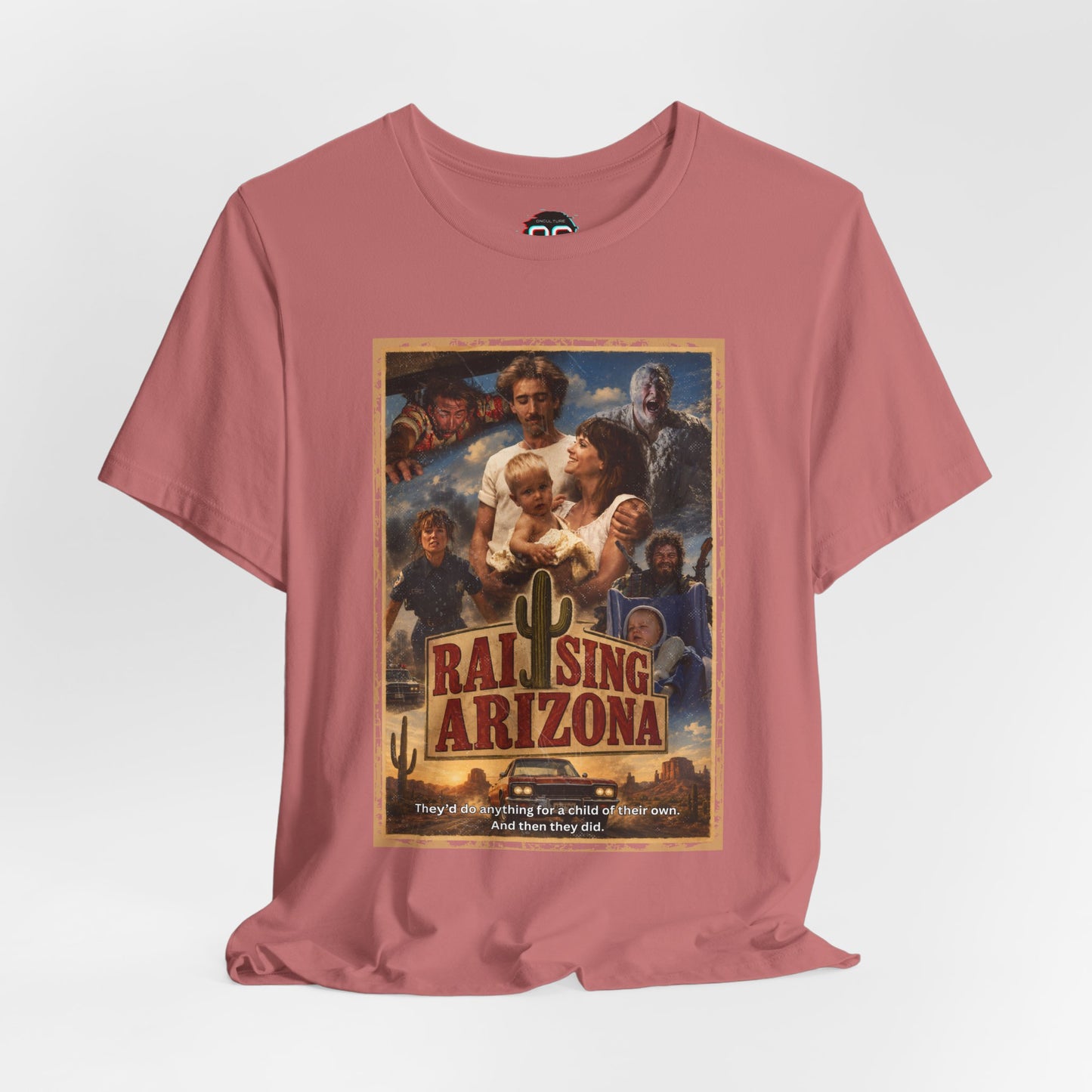 Raising Hell in Arizona Tee | Cult Comedy Movie Poster Tribute T-Shirt
