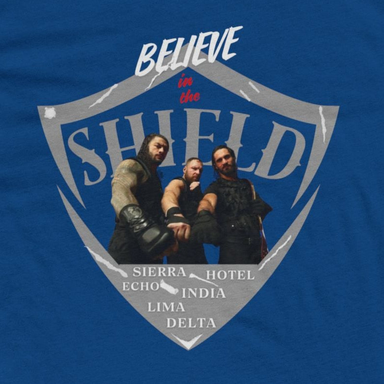 Believe in Justice, Believe in The Shield T-Shirt