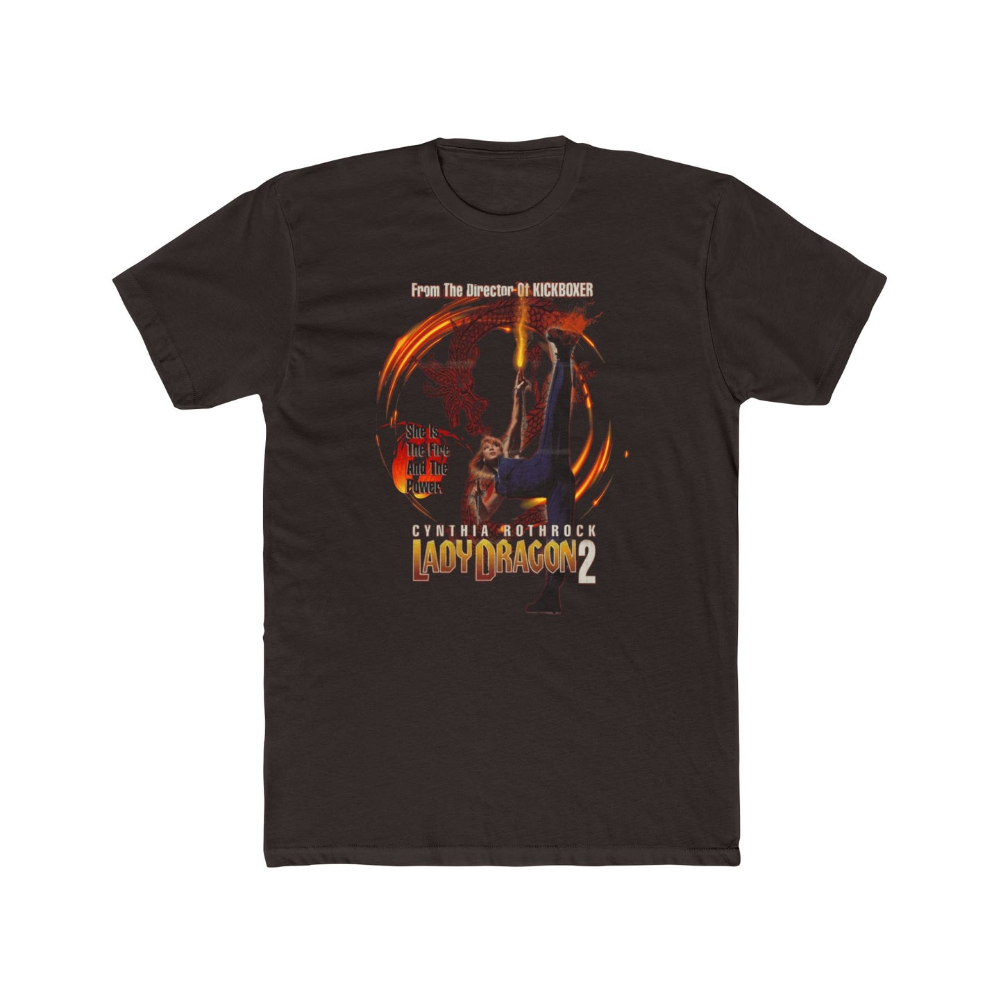 Lady Dragon 2 Graphic - Retro Action Movie T-Shirt