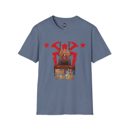 Head of the Table T-Shirt – Animated Roman Reigns in Suit | Bloodline Tribute Tee