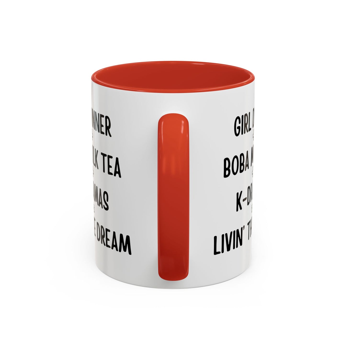 Live The Dream Any Way You Want Mug - In White