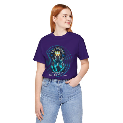 Agents of SHIELD Tee – WWE x Marvel Wrestling Mash-Up Shirt