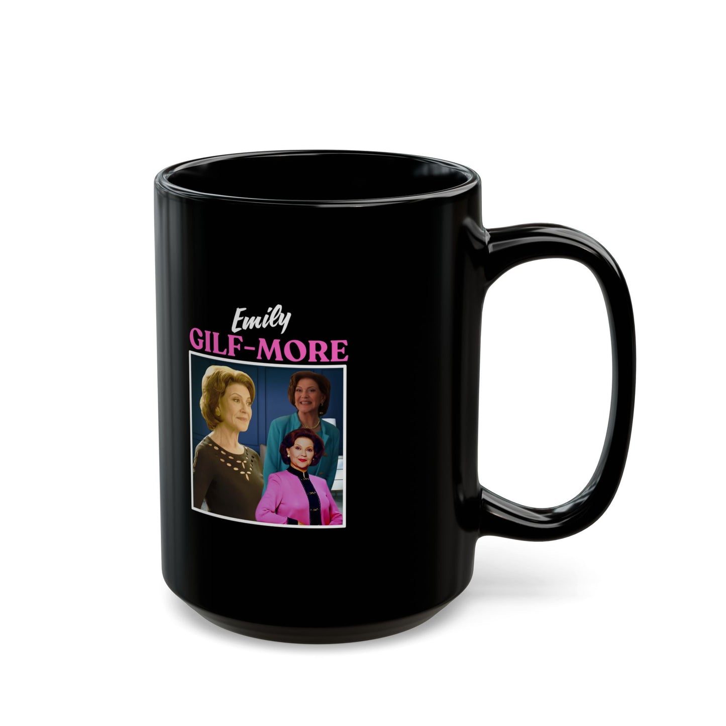 Emily Gilf-more Gilmore Girls Mug - TV Show Black Mug, Coffee & Tee, Gilmore Girls Fan Gift