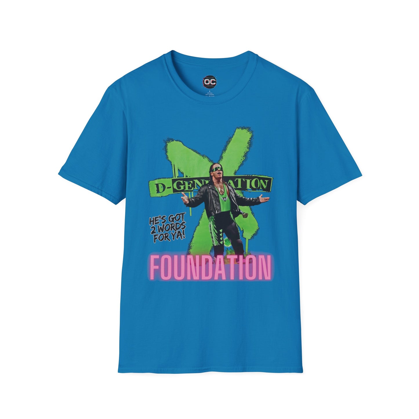 WWE Bret Hart D-generation X Unisex Softstyle T-Shirt, Wrestling Tee, Wrestling Fan Gift, Wrestling Shirt, Wrestling Apparel