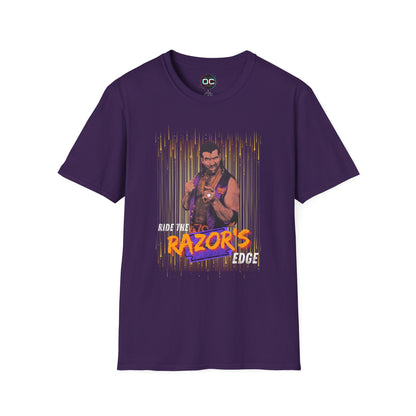 Ride the Razor’s Edge Tee – Razor Ramon Tribute Shirt