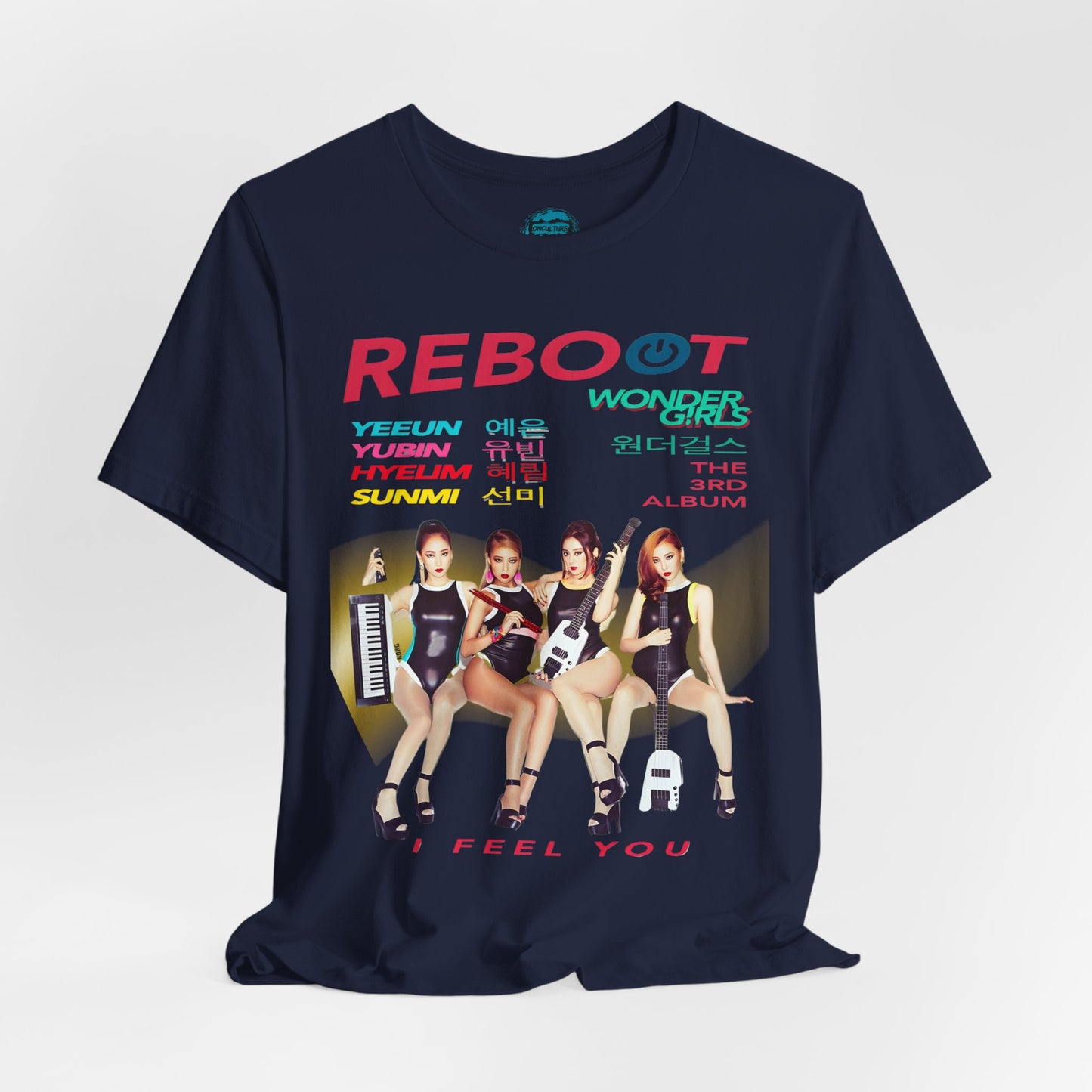 Girls of Wonder “Reboot” Comeback Tee | Legendary Retro KPop Girl Group Tribute T-Shirt