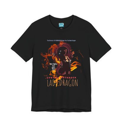 Lady Dragon Tee – Cynthia Rothrock 80s & 90s Martial Arts Movie Tribute