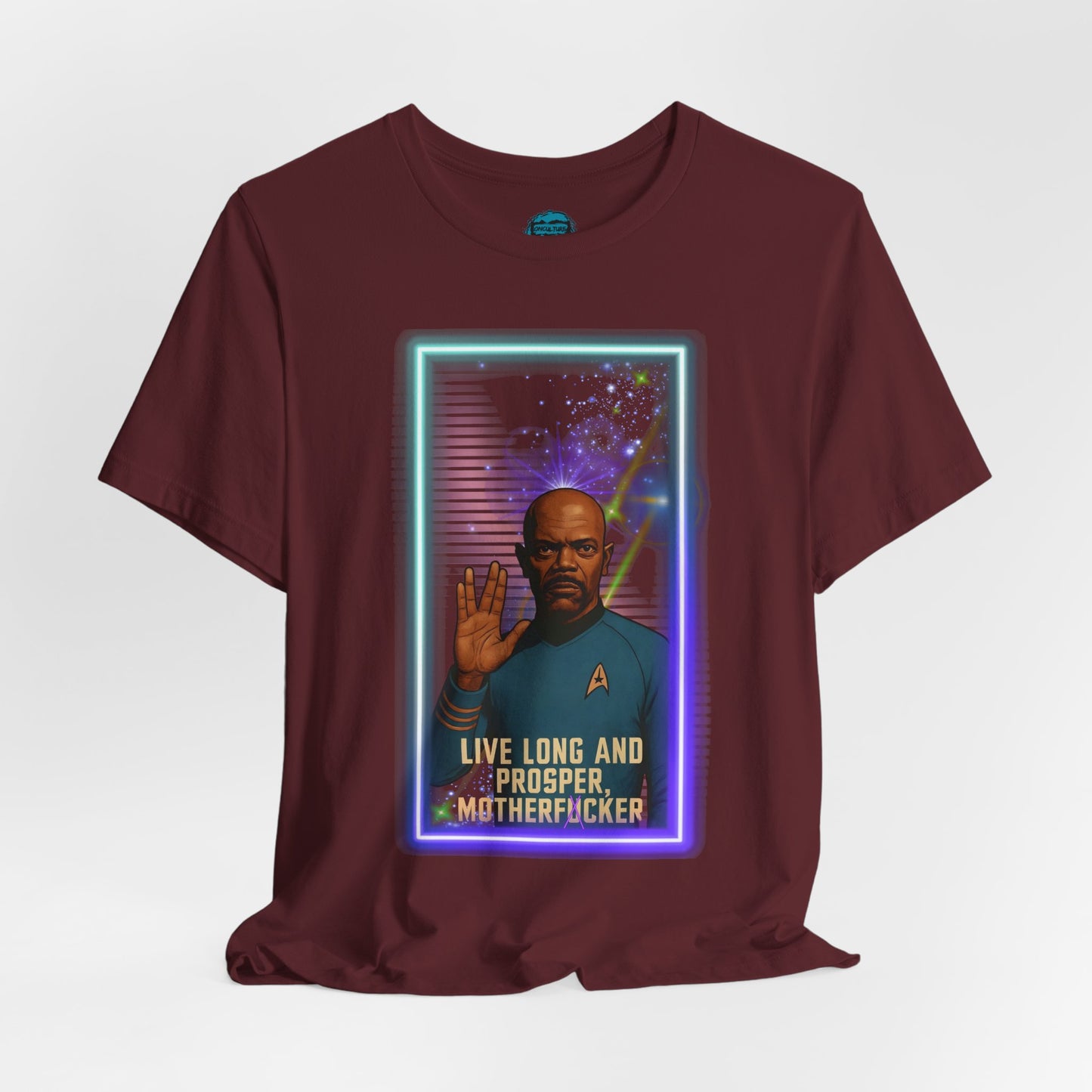 Live Long and Prosper, Mother F*cker” Tee – Sci-Fi Space Parody T-Shirt