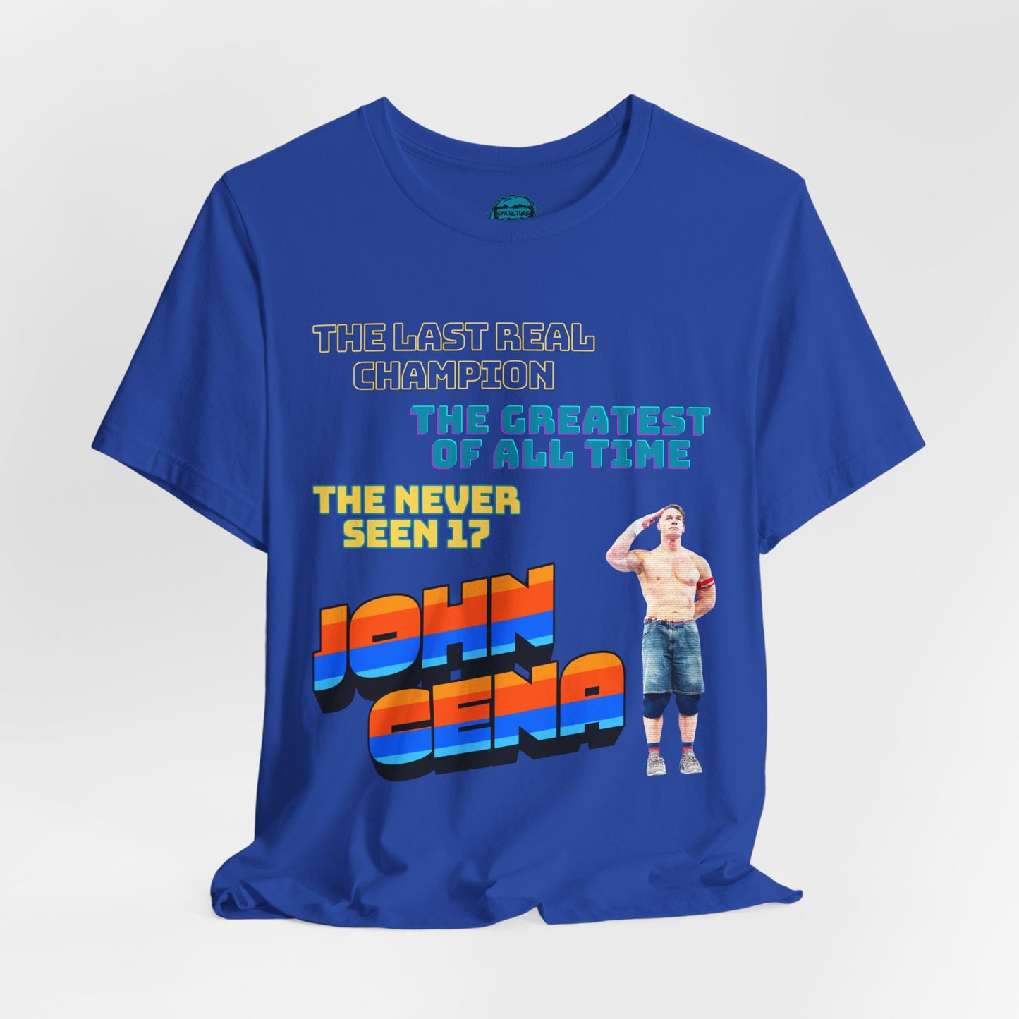 John Cena Tribute T-Shirt – “The Never Seen 17” Legacy Edition— 'The Last Real Champion and The Greatest of All Time'