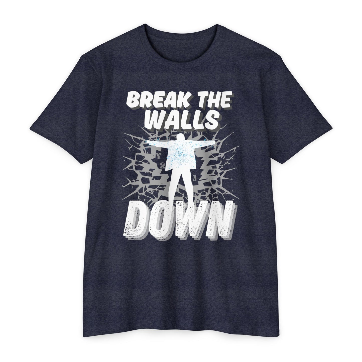 Chris Jericho 'Break The Walls Down' T-Shirt - Light-Up Jacket Inspired Wrestling Tee
