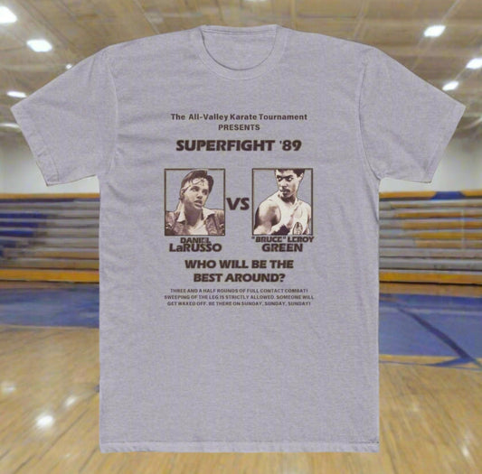 Daniel LaRusso vs Bruce Leeroy - Who Ya Got T-Shirt