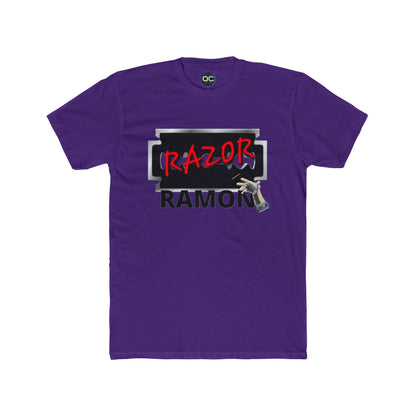 Razor Ramon Tribute T-Shirt – Toothpick Flick & Razor Blade Design | Wrestling Legend Fan Tee