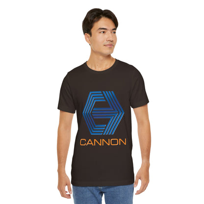 Cannon Logo Tee – 80s Action Cinema Tribute Shirt