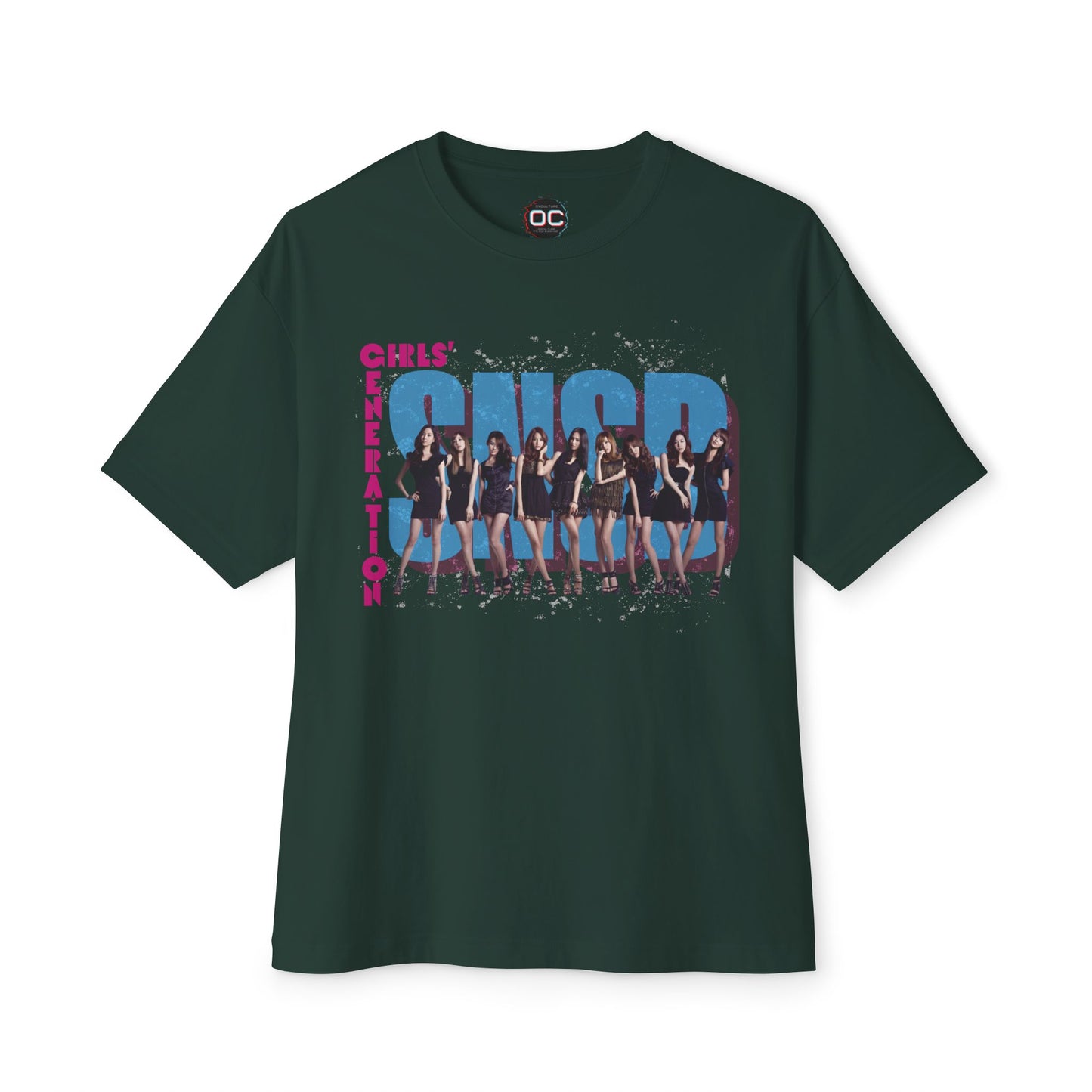 OG Girls Generation Oversized Boxy Tee | Legends of KPop Retro Fan T-Shirt