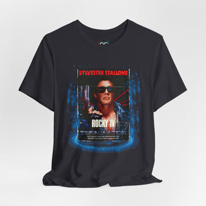Rocky IV: The Terminator Tee – Ultimate 80s Action Mashup T-Shirt