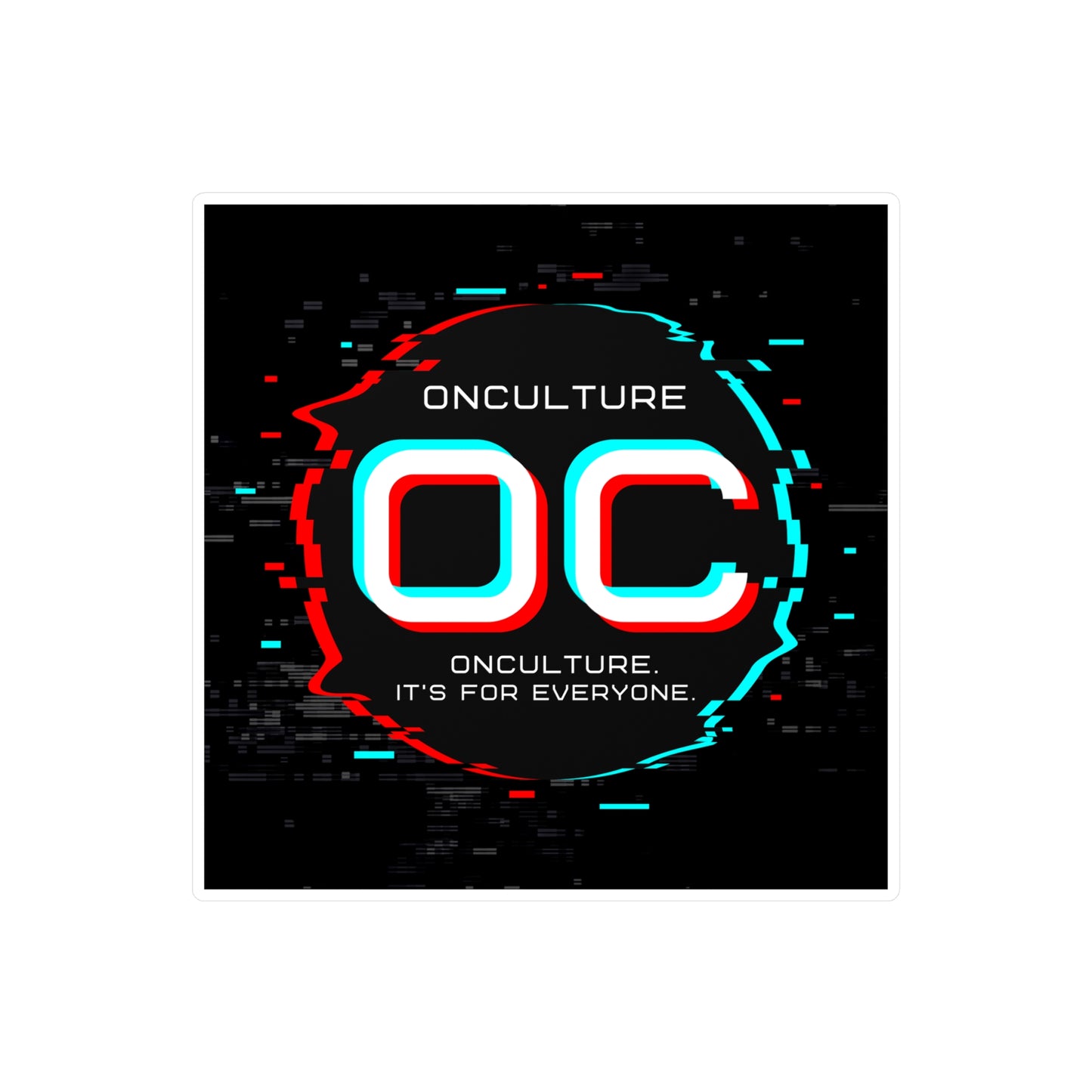 OnCulture Store Branded Vinyl Decals - Vibrant Custom Stickers for Everyone