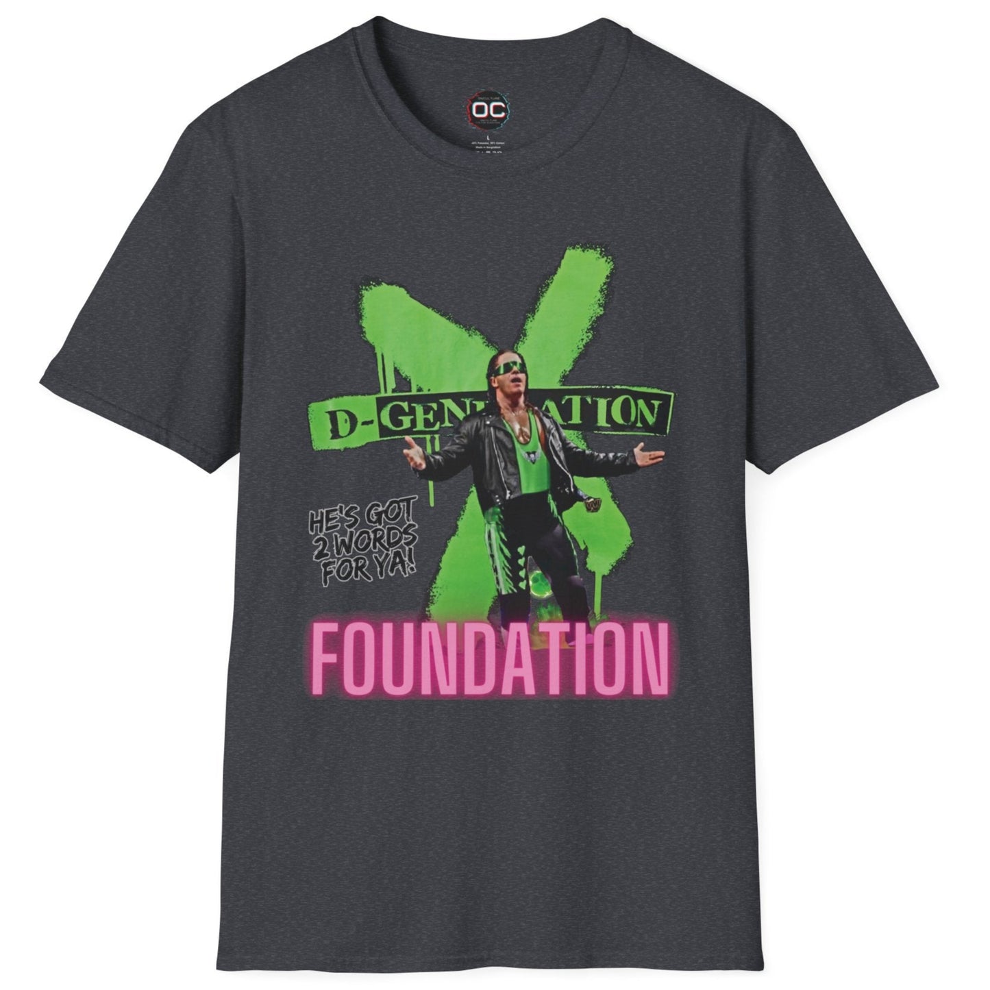 WWE Bret Hart D-generation X Unisex Softstyle T-Shirt, Wrestling Tee, Wrestling Fan Gift, Wrestling Shirt, Wrestling Apparel