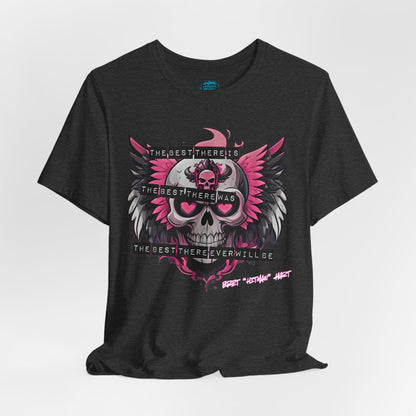 The Best Skull & Wings Logo Tee – Wrestling Legend Tribute T-Shirt