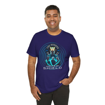 Agents of SHIELD Tee – WWE x Marvel Wrestling Mash-Up Shirt