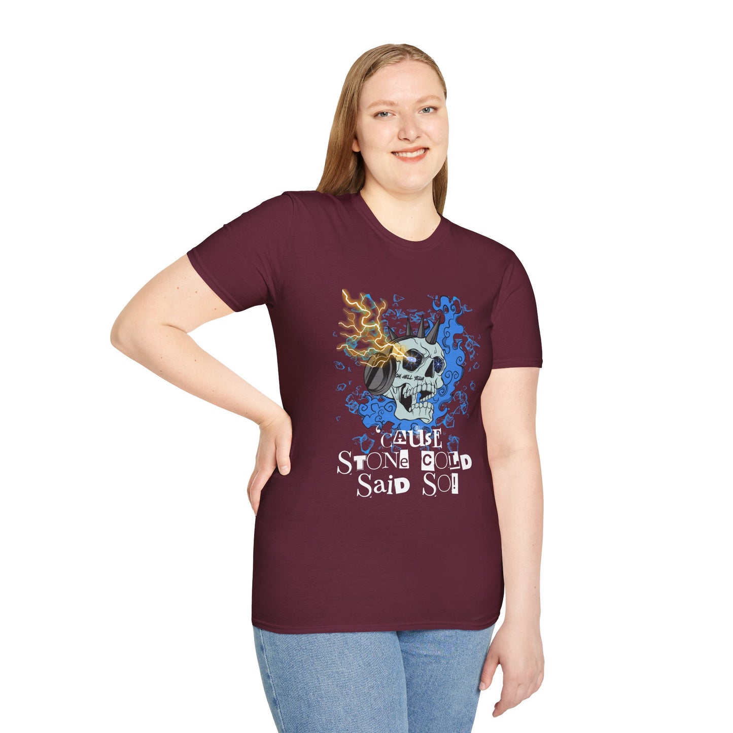 "'Cause Stone Cold Said So" Tee – Stone Cold Steve Austin Tribute Shirt