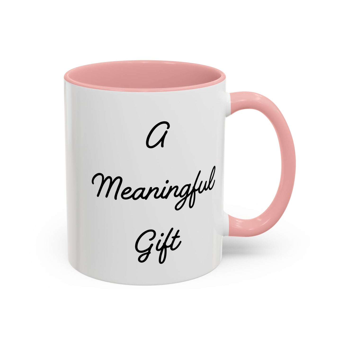 A Meaningful Gift Mug, For Those That Care, But Not That Much - In White