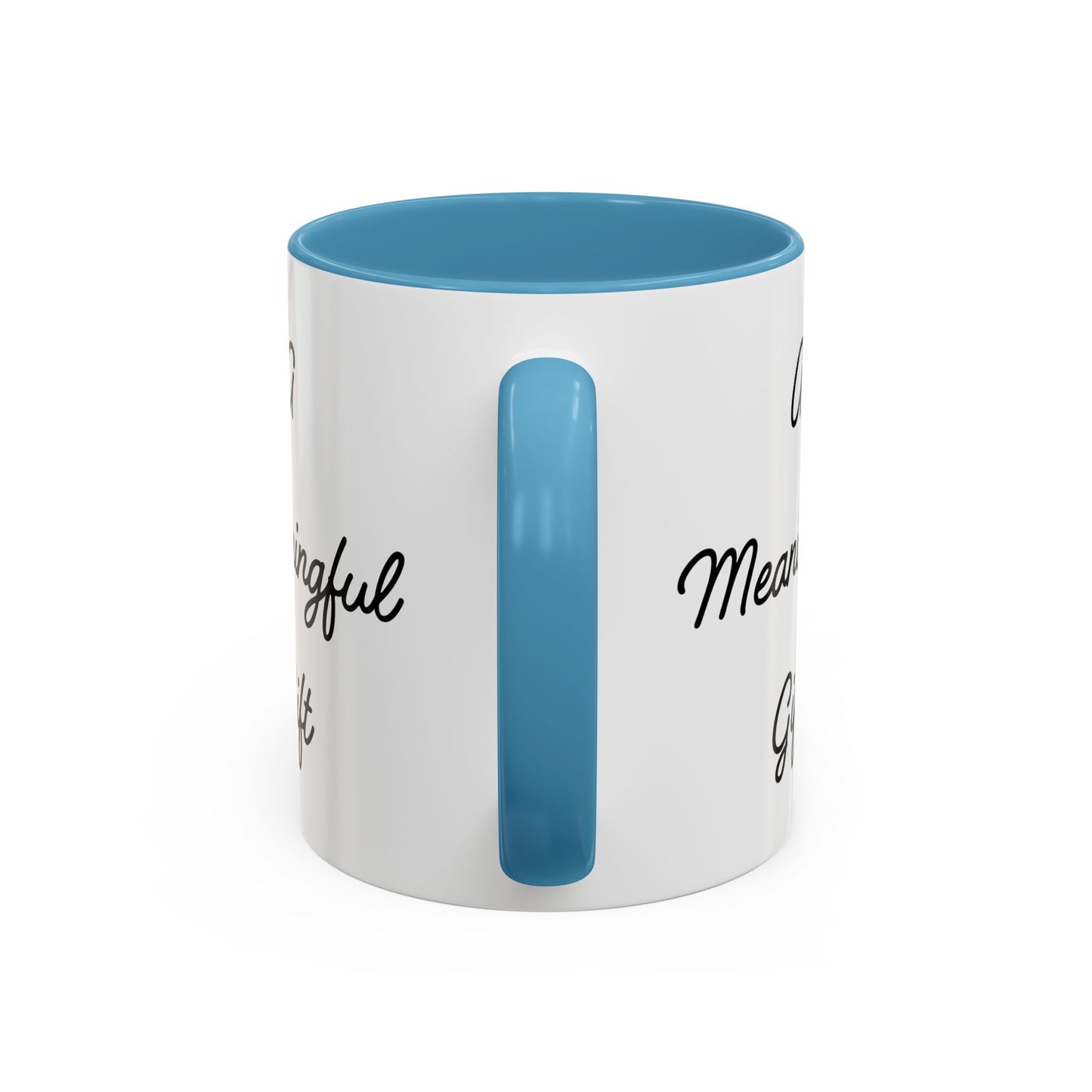 A Meaningful Gift Mug, For Those That Care, But Not That Much - In White