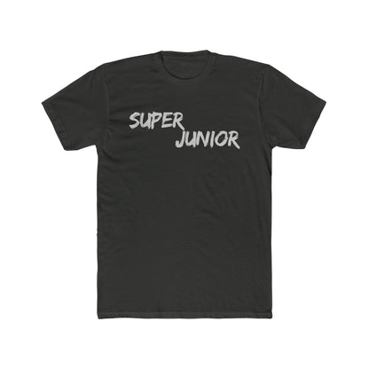 Super Junior Tribute T-Shirt – K-Pop Legends Paint Splatter Logo Tee | Silver Fan Design