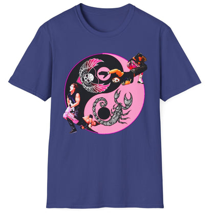 Sharpshooter vs Scorpion Deathlock TShirt - Bret Hart vs Sting