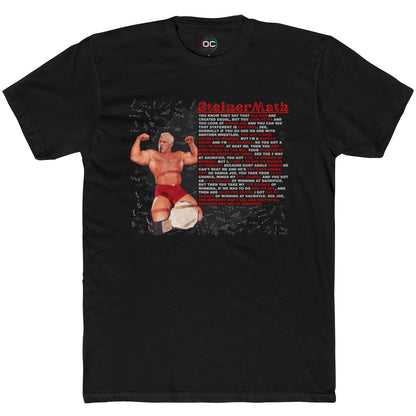 "Steiner Math" Scott Steiner T-Shirt – Because 141 2/3% of Normal Shirts Suck!