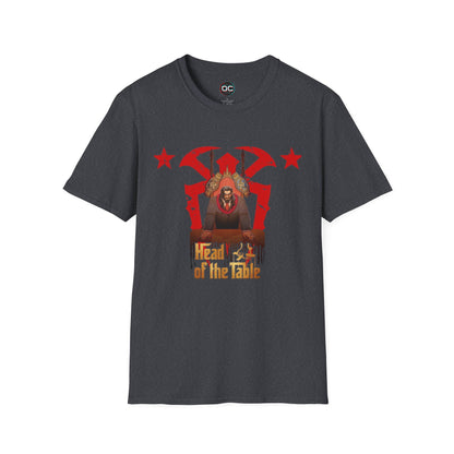 Head of the Table T-Shirt – Animated Roman Reigns in Suit | Bloodline Tribute Tee