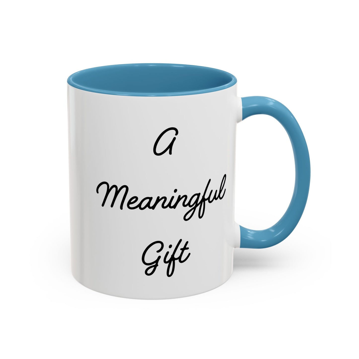 A Meaningful Gift Mug, For Those That Care, But Not That Much - In White